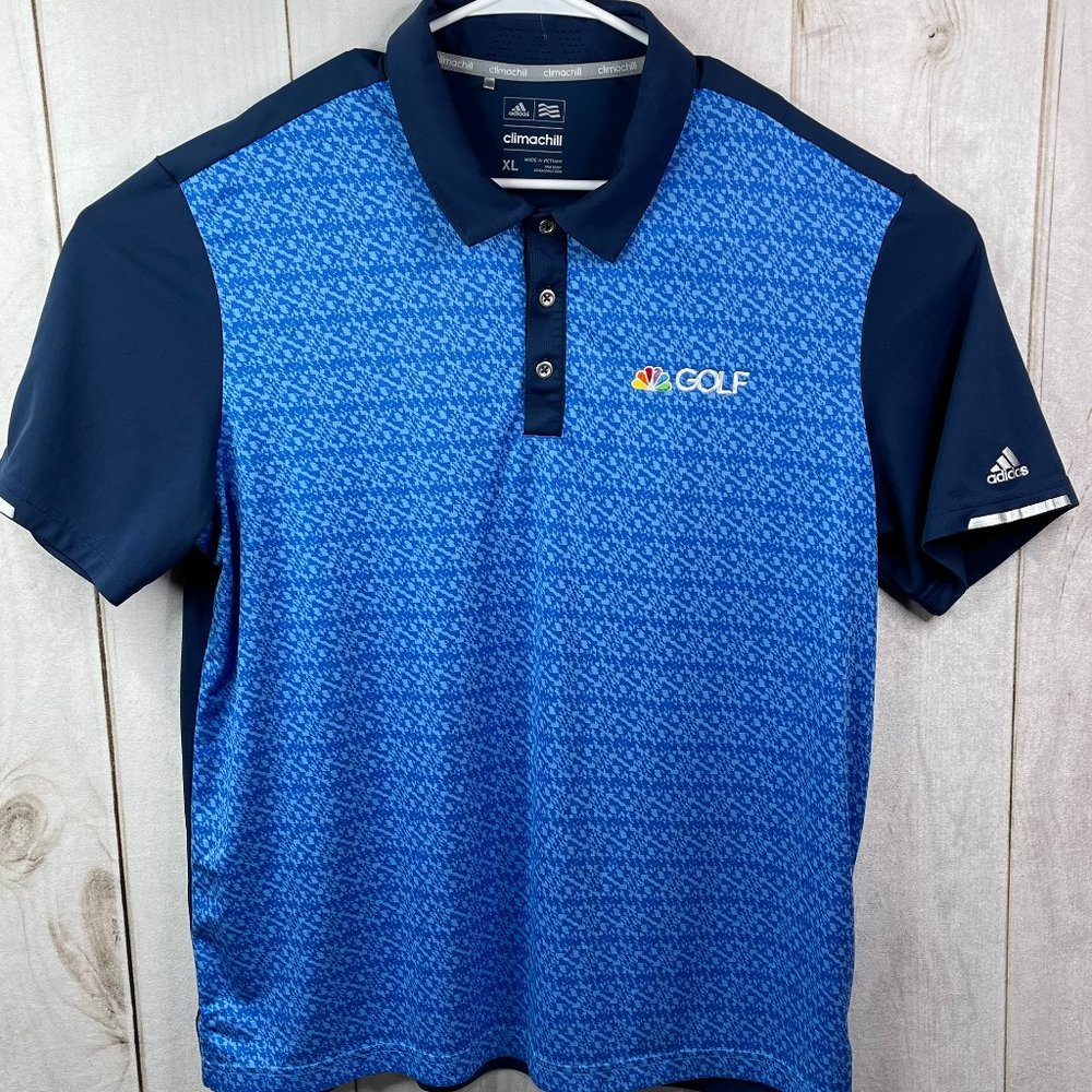 Adidas Climachill “NBC Golf" Golf Short Sleeve